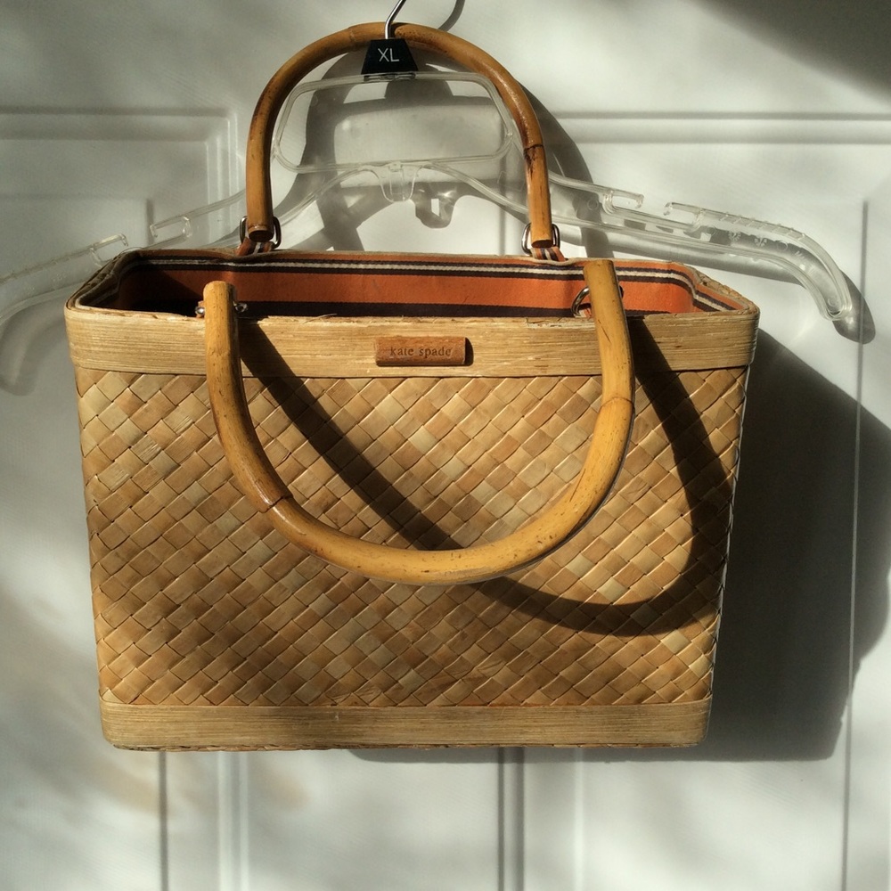 Kate Spade wicker purse